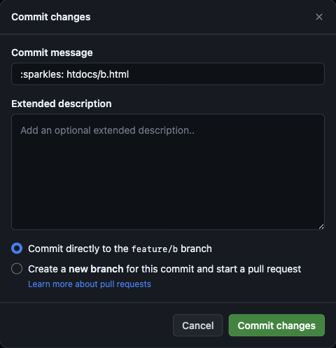 github_commit_changes