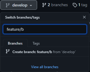 github_create_feature_b
